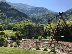 trampoling Gite des trois cascades